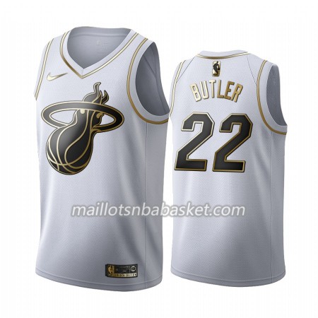Maillot Homme Miami Heat Jimmy Butler 22 2019-20 Nike Blanc Golden Edition Swingman Maillot Homme Miami Heat Jimmy Butler 22 2019-20 Nike Blanc Golden Edition Swingman